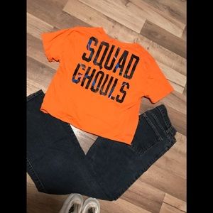 VS PINK L Halloween Crop top